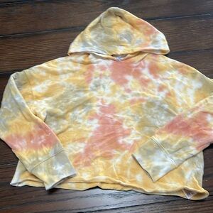 Old Navy Tie Dye Crop Hoodie L 10/12
